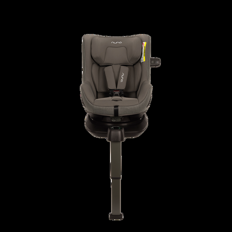 babyonlineshop Nuna PRUU i-Size Kindersitz (40 - 105 cm) mit integrierter Basisstation Granite Lagerräumung