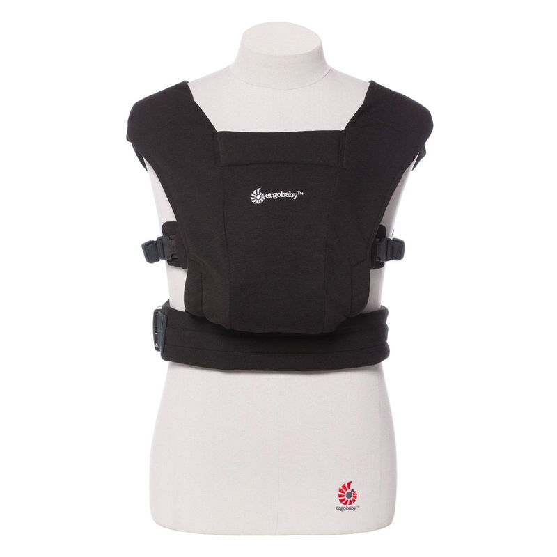babyonlineshop Ergobaby Embrace Pure Black Babytrage für Neugeborene Online Outlet