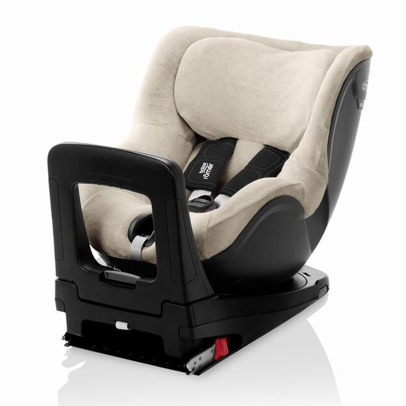 babyonlineshop Britax Römer Sommerbezug beige für SWINGFIX/DUALFIX M/3/i-SIZE/iSENSE