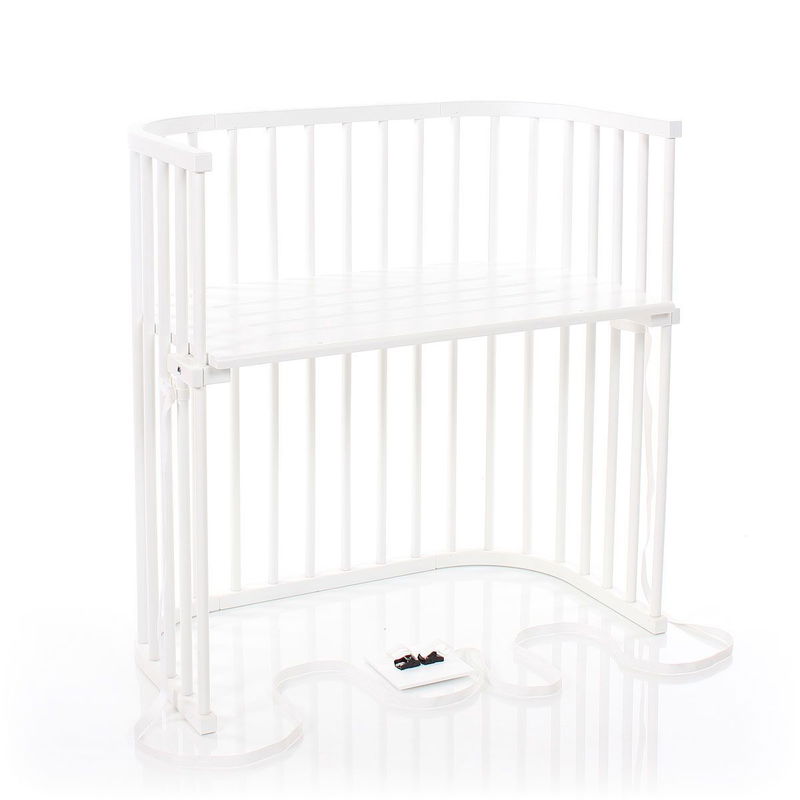 babyonlineshop Babybay Boxspring Beistellbett weiß lackiert Stillbett Letzte 2 Tage