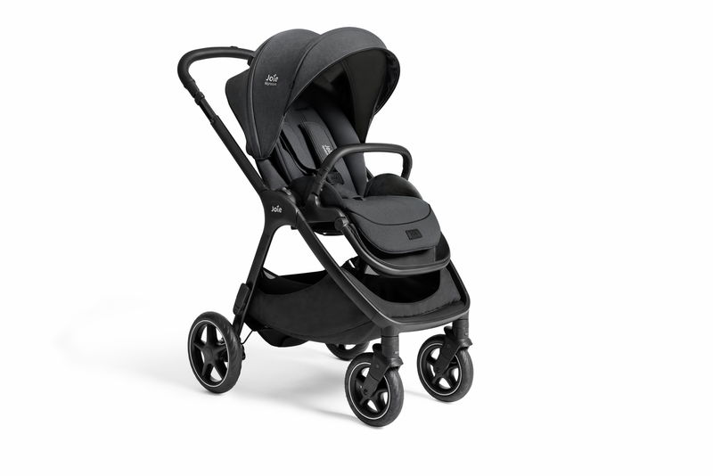 babyonlineshop Joie Signature Kombi-Kinderwagen Finiti inkl. Babywanne Ramble XL Ebony Begrenztes Angebot