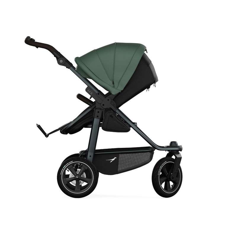 babyonlineshop tfk mono3 Sportwagen olive mit Luftrad-Set Exklusivangebot