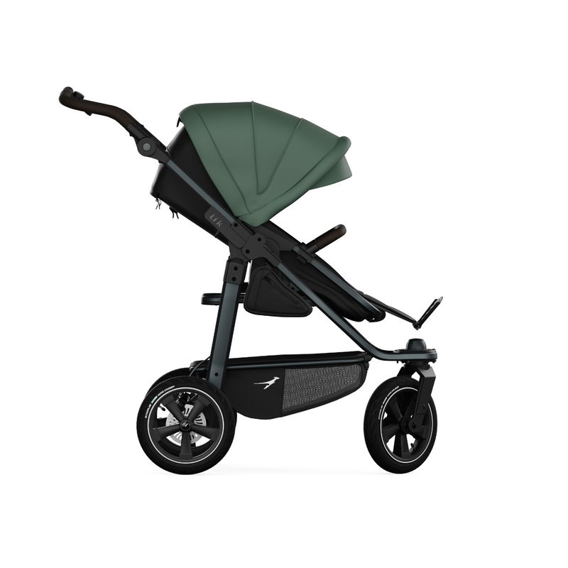 babyonlineshop tfk mono3 Sportwagen olive mit Luftrad-Set Exklusivangebot