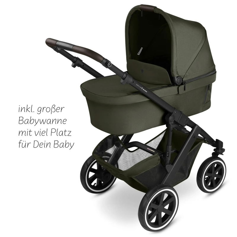 babyonlineshop ABC Design Salsa 5 Air Kombikinderwagen Avocado Preisnachlass