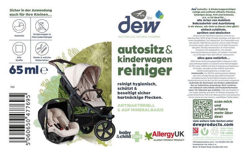 babyonlineshop tfk by dew - Autositz und Kinderwagen Reiniger (65ml) Saisonschlussverkauf