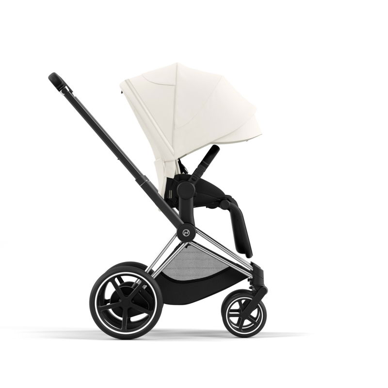 babyonlineshop CYBEX e-PRIAM Sportwagen Off White Gestell wählbar New Generation Zeitlich begrenztes Angebot