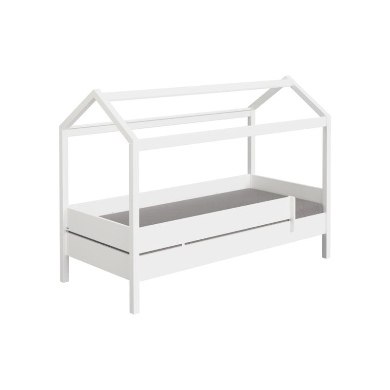 babyonlineshop Paidi Tiny House Liege kreideweiß 90x200 cm Begrenzte Freigabe