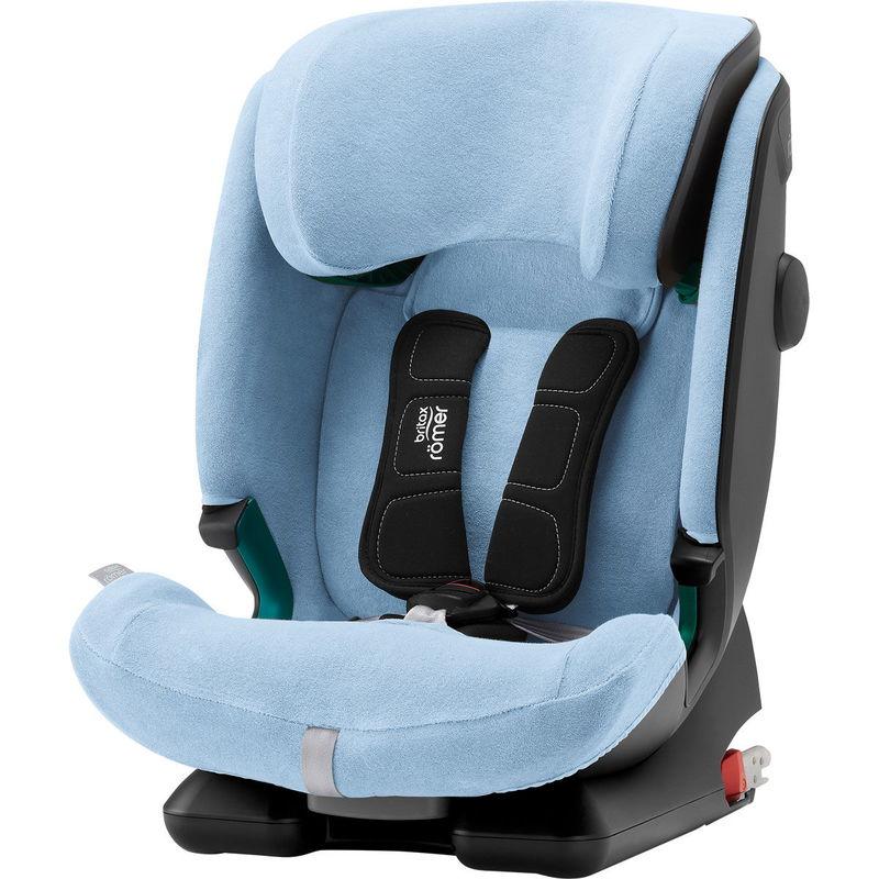 babyonlineshop Britax Römer Sommerbezug blue für ADVANSAFIX (M) i-SIZE