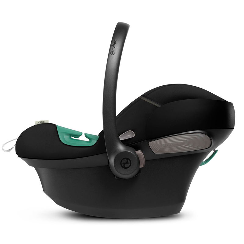 babyonlineshop CYBEX Aton S2 i-Size Babyschale Moon Black bis 13 kg Rabatte dieses Monats