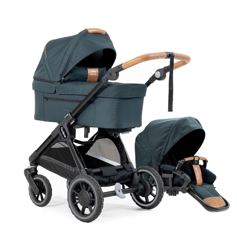 babyonlineshop Emmaljunga SENTO PRO FLAT Kinderwagen Outdoor Forest Rabatt